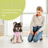 Etdane Dog Diapers Sanitary Panties for Male and Female Dogs, Physiological Period Shirts, Pink Polka Dots/L