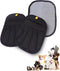 2 Pack Electrostatic Pet Hair Removal Gloves - Upgraded Reusable & Washable