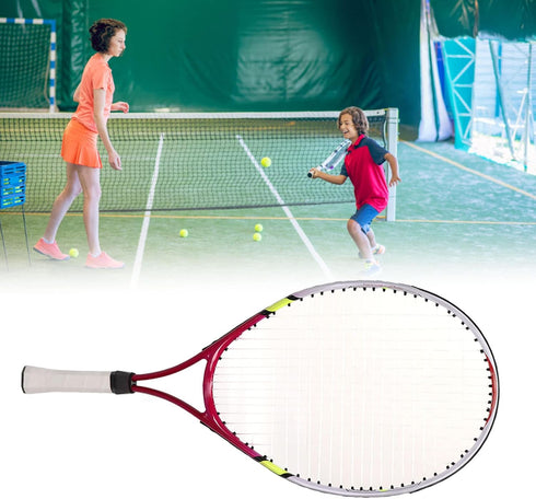 Topyond Kids Tennis Racket, 23 Inch Aluminum Junior Training Tennis Racket, Perfect Practice Tool for Beginners