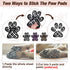 BEAUTYZOO Dog Paw Protectors, Anti-Slip Traction Grip Pads for Small Medium Large Dogs (XL - L 2.2in x W 2.0in)