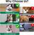 ZFSJTAG Cat Tracker, GPS Tracker, No Monthly Fee, No Subscription Fee Pet Tracker, Compatible with Apple Find My App