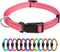TagME Reflective Nylon Dog Collars, Adjustable Classic Dog Collar with Quick Release Buckle for Extra Small Dogs, 5/8"