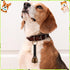 3 Pieces Dog Collar Bell, Dog Cowbell with Tracking Noise for Pet Collars, Country Cow Bell with Nylon Strap
