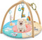 Sunnymove Puppy Play Gym, Dog Cat Activity Mat with Squeaky Toys, Interactive Sensory