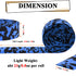 KINGOU Black & Blue Camouflage EVA Road Bike Handlebar Tape, 2PCS Per Set