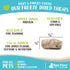 Raw Paws Freeze-Dried Green Beef Tripe for Dogs & Cats, 8-oz - Grain & Wheat Free - Made in USA