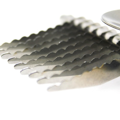 Pet Republique Dematting Tool - Stainless Steel Rake for Dogs and Cats, Knot Out Brush for Long Haired Breeds