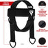 RDX Neck Harness Weight Lifting Training, 4MM Padded Neck Builder, Adjustable Steel Chain