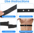 YBEATY Heart Rate Monitor Chest Band Strap Replacement Adjustable Soft Heart Rate Monitor Chest Replacement Strap
