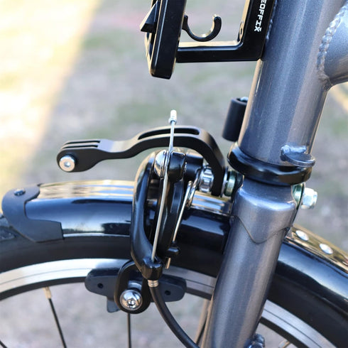 Out-Front Bicycle Headlight Bracket Holder, Mount Stand for Brompton Folding Bike Cycling Light Holder