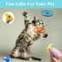 1 5 Flying Cat Toy for Indoor Kitten, Interactive Cat Fetch Toy with Light Up Spinning Tops, and Propellers, Flying dis