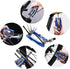 YBEKI Bike Repair Tool Kits - Bicycle Tool Set with Saddle Bag and Bicycle multi-tool Chain Tool (blue Tool kits 10 in 1 + Bag) by YBEKI