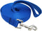 Nylon Training Dog Leash for Small Medium Large Dogs, 15ft 20ft 30ft 50ft Long Leash for Obedience Training, Blue