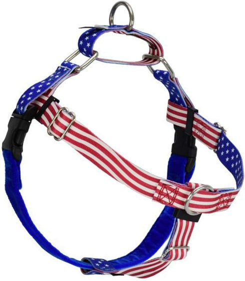 2 Hounds Design Freedom No Pull Dog Harness, Adjustable Gentle Control for Easy Walking, Made in USA