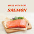 HEREFORD FARMS 100% 11oz. (12 Pack) Salmon Wet Dog Food (Exclusive of Water), All Natural Protein-Rich Mixer and Topper