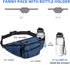 NOOLA Fanny Pack Waist Bag for Men Women, Lightweight Adjustable Belt Bag with Water Bottle Holder for Outdoor