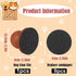 Smidaben 10Pcs Dog Nail File with Replaceable Filing Disc Professional Dog Nail Care Tool for Smooth Healthy Paws Ideal
