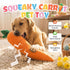 (28"x 5.5") HDKUW Giant Carrot Dog Toy, Dog Squeaky Toys to Keep Them Busy for Small Medium Large Dogs, Plush Dogs Chew