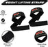 MRX Weight Lifting Bar Strap for Gym Workout, Padded Straps for Men/Women