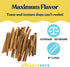 Hotspot Pets Bully Sticks 6 Inch - 10 Pack Premium Natural Long Lasting Beef Pizzle Treats for Medium Dogs