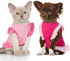 2 Pieces Dog Dresses for Cute Girl Dogs, Summer Clothes Apparel for Cats (OMG and Angel, Small)
