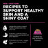 Go! Solutions Skin + Coat Care Dry Cat Food, Chicken Recipe with Grains, 8 lb, for All Life Stages