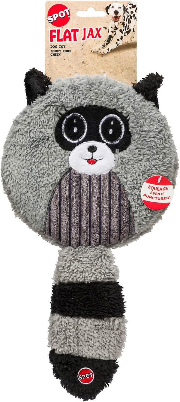 SPOT Flat Jax Dog and Puppy Toy, Durable Jumbo Size Squeaker, Great for Light and Moderate Chewers, 13inch