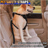 smilfuy Dog Car Front Seat Cover with Side Flaps, Waterproof & Scratch Proof Car Seat Protector for Dog, Nonslip Pet