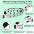 Prong Training Collar for Dogs, Adjustable Pinch Collar with Quick Release Buckle, No Pull Collar for All Breeds