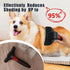 HOP Professional Dog Deshedding Brush for Short Haired Dogs & Cats, Anti-Slip Handle, Detachable Head, Home of Paws