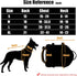 Tactical Dog Harness with Pouches, Adjustable No-Pull Military Dog Vest for Large Medium Dogs, Handle for Walking