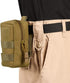 IronSeals Tactical Molle EDC Pouch, Multi-Purpose Compact Pack, Water-Resistant Utility Pouch with Flag Patch