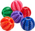 Fillable Treat Ball for Dogs, 1.5" Puppy Puzzle Balls for Teething Dogs - 6 Pack for Small Breeds