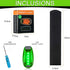 Reflective Running Gear Set - 2 Pieces LED Safety Lights and 4 Reflective Bands for Wrist, Arm, Ankle, Leg