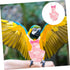 Reusable Parrot Flight Suit Bird Diaper Clothes Lightweight Breathable Soft Easy Wear for Pet Birds for Parties