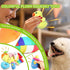 24 Pack Colorful Puppy Chew Toys for Teething - Plush Squeaky, Rope Chew Toys & Dog Treat Ball to Keep Them Busy