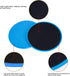 Gliding Discs Core Sliders - 4 Pack Dual Sided Sliders for Carpet or Hard Floors, Core Fitness Training
