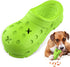 Dog Toys for Aggressive Chewers, Indestructible Natural Rubber Chew Toy with Bleef Flavor for Large Dogs (Green)