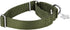 Martingale Dog Collar, Anti-Escape High Density Nylon Adjustable Collar for Medium and Large Dogs - Military Green, M