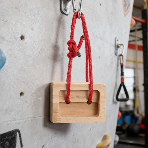 2Pcs Portable Hangrboard Rock Climbing | Professional Climbing Boards for Finger Bouldering | Wooden Hangboard
