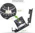 Proster IP65 Hiking Compass with Sighting Clinometer, Waterproof Metal Camping Compass