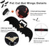 Halloween Dog Costume, Pet Bat Wings for Medium & Large Dogs, Adjustable Bat Wing Cosplay Apparel with Leash and Bells