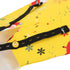 Pssopp Pet Chicken Diapers, Washable Poultry Cloth for Goose Duck Hen Chicken, Yellow Christmas S