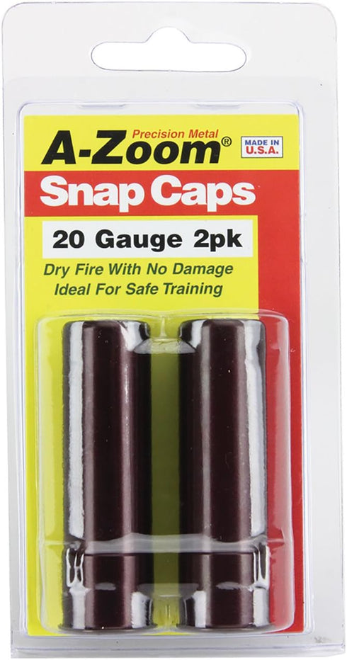 20 2 Pack,Brown A-Zoom Gauge Precision Snap Cap