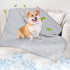 Dog Cooling Blanket - 0.4 Q-MAX Cooling Blanket for Large Dogs, Washable, Soft Lightweight for Summer Sleep