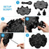 14.05X14.05X4.33In Toddmomy Portable EEL Catching Cage Crab Trap Shrimp Lobster Fishing Basket Lightweight Mesh Net