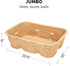 Kitty Sift 2-Pack - Jumbo Disposable Heavy Duty Cat Litter Box, 6mm Thick, Sustainable & Water Resistant