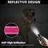 Reflective AirTag Dog Collar, Compatible with Apple AirTag, Nylon Collar with Silicone Holder for Small Medium Large