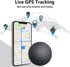 Quvjd GPS Tracker for Vehicles,Car GPS Tracker Portable Real Time Magnetic GPS Tracking Device,Full Global Coverage