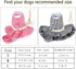 Outdoor Dog Clothing Princess Costumes - Pet Harness Dress for Poodle, Bichon Frise, Pomeranian, Schnauzer (L, Pink)